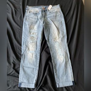 Ripped Boyfriend Jeans